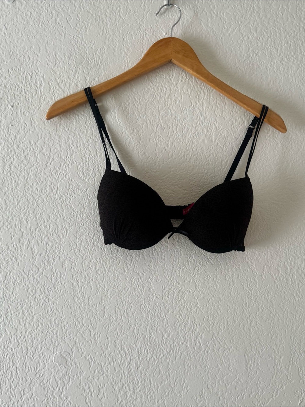 Blush animal print padded bra